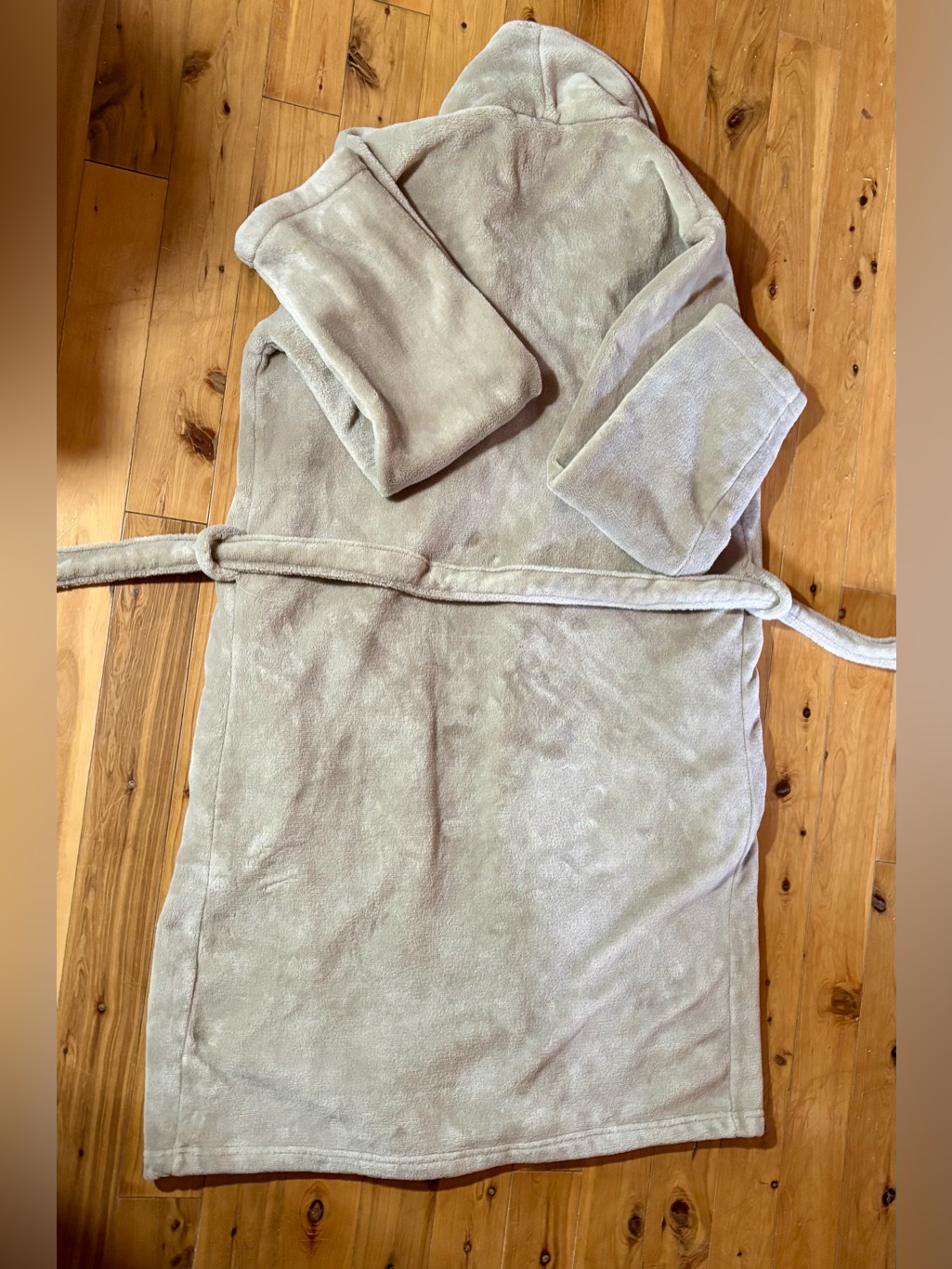 Restoration Hardware Plush Spa Robe Unisex Large In Sand Quiet Luxury Cozy Soft — image 3 of 6